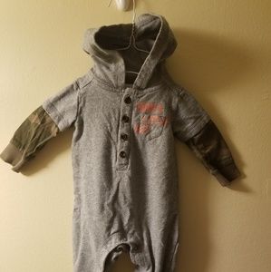 Carters one piece hoodie